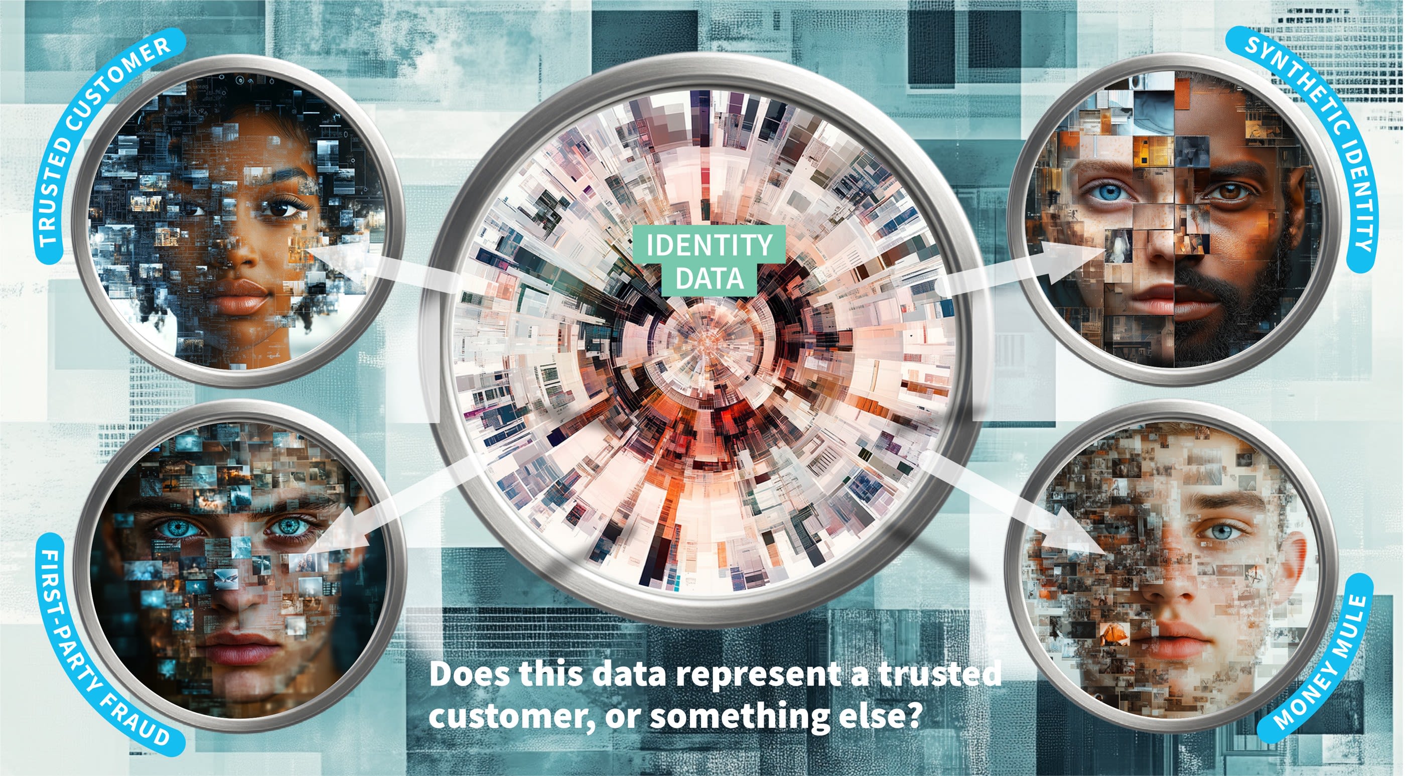 Identity data graphic from the LexisNexis Risk Solutions global state of fraud and identity report